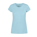 Ocean Blue - Front - Build Your Brand Womens-Ladies Basic T-Shirt