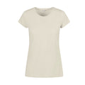 Sand - Front - Build Your Brand Womens-Ladies Basic T-Shirt