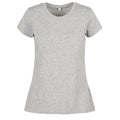 Heather Grey - Front - Build Your Brand Womens-Ladies Basic T-Shirt
