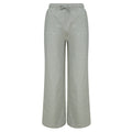 Heather Grey - Front - Skinni Fit Womens-Ladies Sustainable Wide Leg Jogging Bottoms