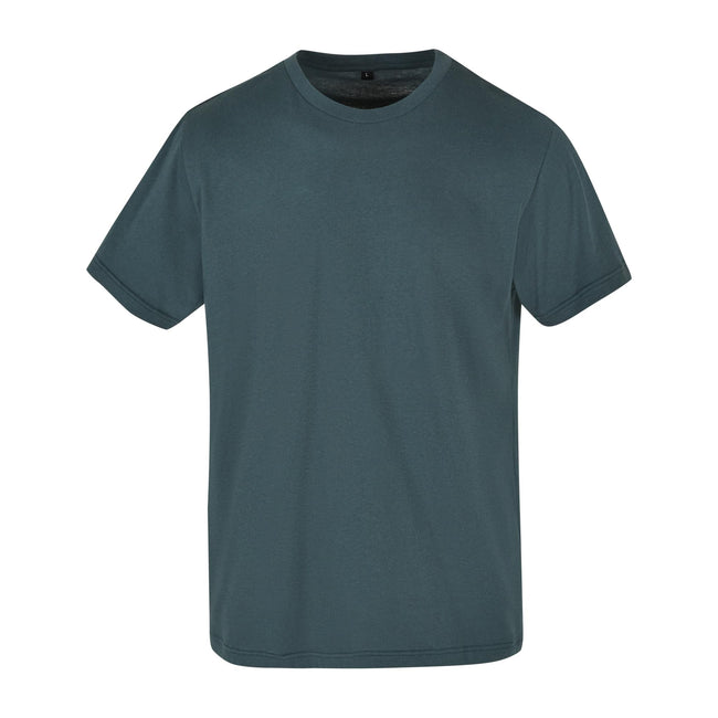 Bottle Green - Front - Build Your Brand Mens Basic Round Neck T-Shirt