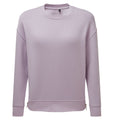 Lilac - Front - TriDri Womens-Ladies Recycled Zipped Sweatshirt
