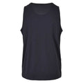 Navy - Back - Build Your Brand Mens Basic Tank Top