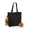 Black - Side - Westford Mill Recycled Cotton Tote Bag