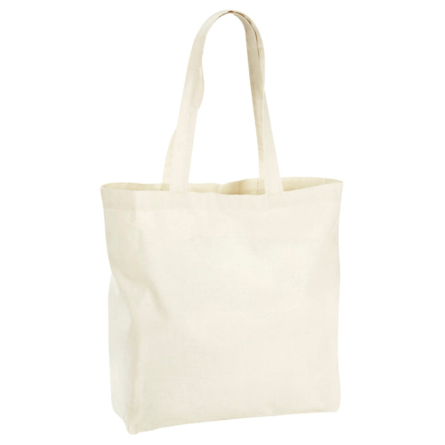 Natural - Front - Westford Mill Recycled Cotton Tote Bag