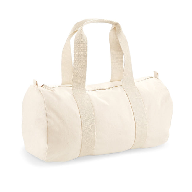 Natural - Front - Westford Mill EarthAware Organic Duffle Bag