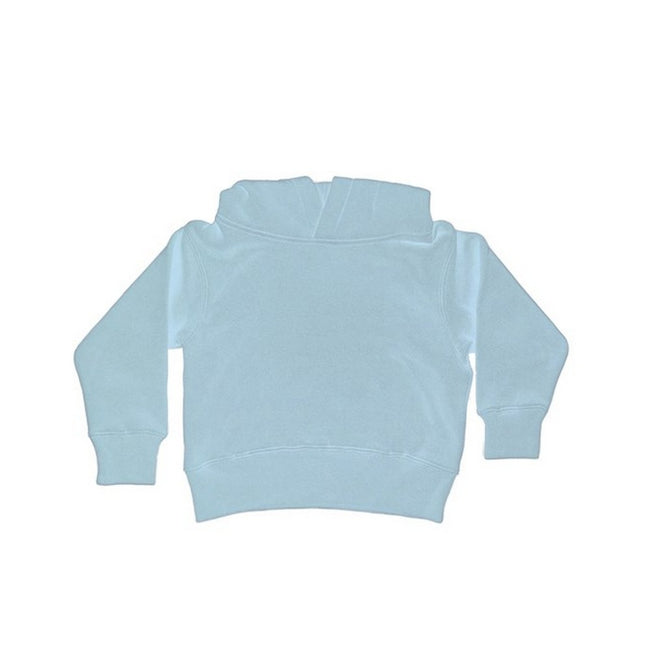 Dusty Blue - Front - Babybugz Baby Essential Hoodie