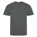 Charcoal - Back - Awdis Mens Cascade Ecologie Organic T-Shirt