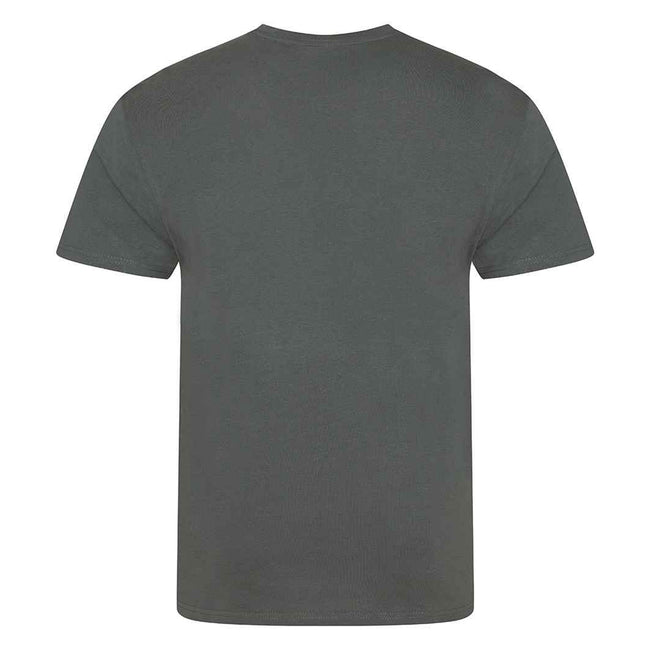 Charcoal - Back - Awdis Mens Cascade Ecologie Organic T-Shirt