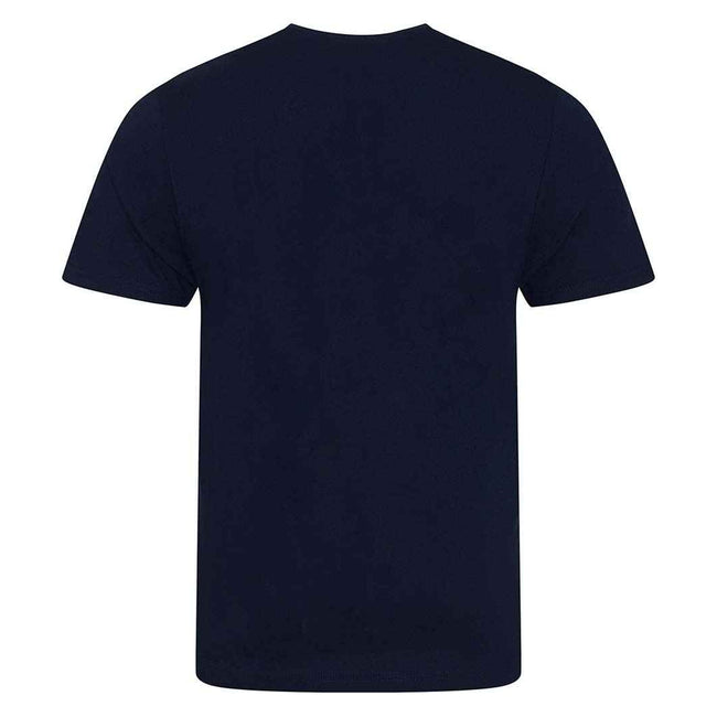 Navy - Back - Awdis Mens Cascade Ecologie Organic T-Shirt