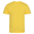 Sun Yellow - Back - Awdis Mens Cascade Ecologie Organic T-Shirt