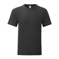 Black - Front - Fruit of the Loom Mens Iconic 150 T-Shirt