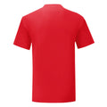 Red - Back - Fruit of the Loom Mens Iconic 150 T-Shirt