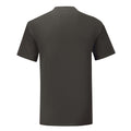 Light Graphite - Back - Fruit of the Loom Mens Iconic 150 T-Shirt
