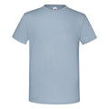 Mineral Blue - Front - Fruit of the Loom Mens Iconic 150 T-Shirt