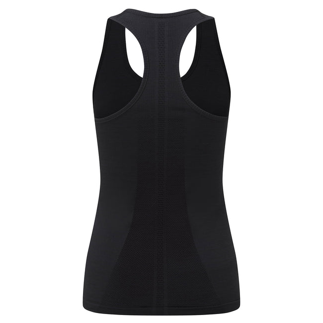 Black - Back - TriDri Womens-Ladies Recycled Seamless 3D Vest