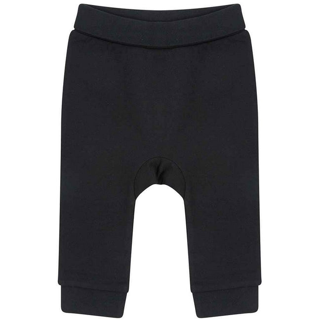 Black - Back - Larkwood Baby Sustainable Jogging Bottoms