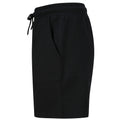 Black - Side - Skinni Fit Unisex Adult Fashion Sustainable Sweat Shorts