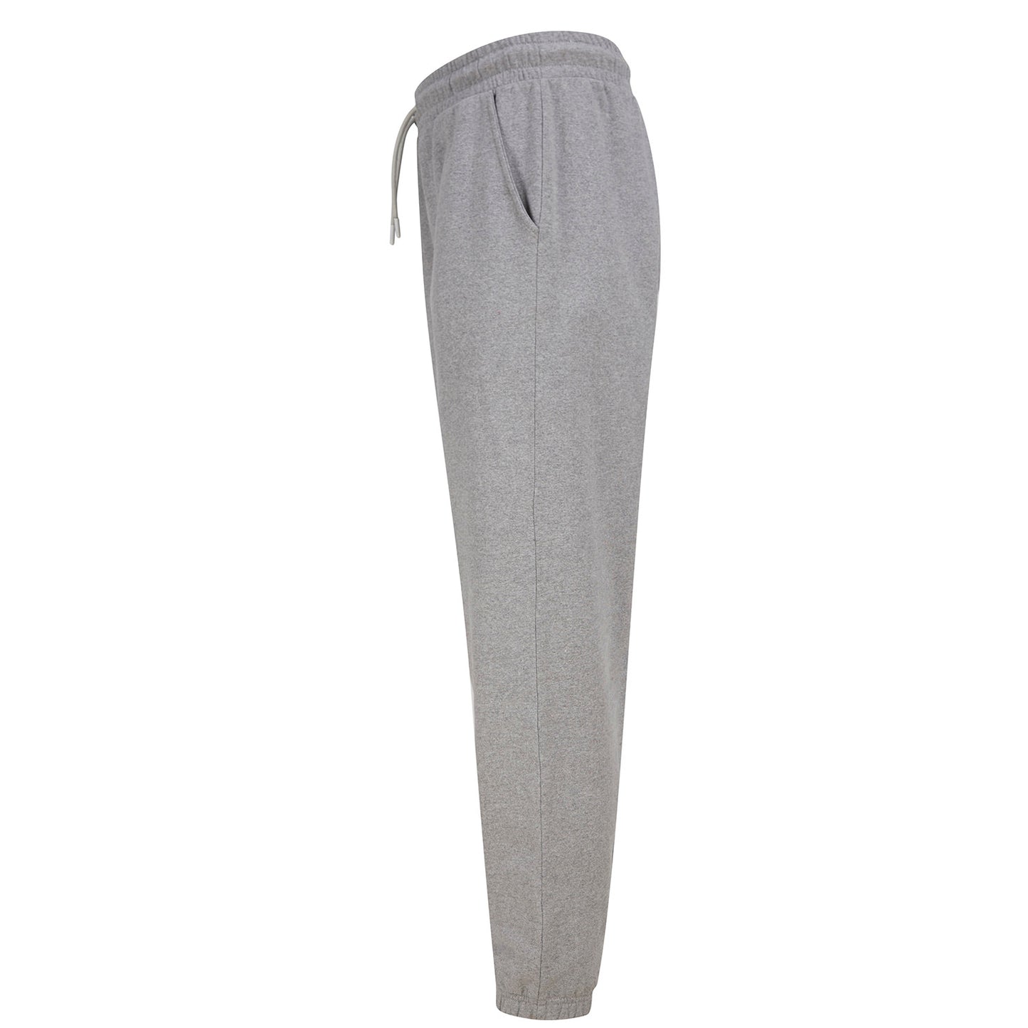 Heather Grey - Lifestyle - SF Unisex Adult Fashion Cuffed Jogging Bottoms
