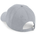 Light Grey - Back - Beechfield Unisex Adult Organic Cotton 5 Panel Baseball Cap
