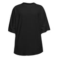Black - Front - Build Your Brand Mens Oversized T-Shirt