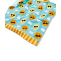 Blue-Orange-Beige - Back - Towel City Childrens-Kids Whale Hooded Towel