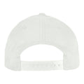 White - Side - Yupoong Unisex Adult Flexfit 110 Organic Baseball Cap