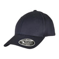 Dark Navy - Front - Yupoong Unisex Adult Flexfit 110 Organic Baseball Cap