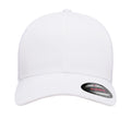 White - Front - Yupoong Unisex Adult Flexfit Mesh Trucker Cap