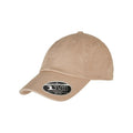 Khaki - Front - Yupoong Unisex Adult Flexfit Alpha Eco Washing Baseball Cap