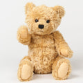 Mid Brown - Back - Mumbles Classic Jointed Teddy Bear - Accessories