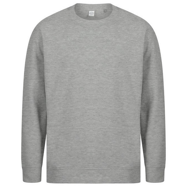 Heather Grey - Front - SF Unisex Adult Sustainable Sweatshirt