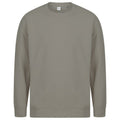 Khaki - Front - SF Unisex Adult Sustainable Sweatshirt