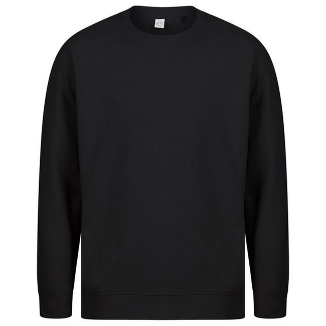 Black - Front - SF Unisex Adult Sustainable Sweatshirt