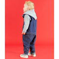 Blue - Back - Larkwood Childrens-Kids Denim Jacket