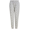 Heather Grey-White - Front - SF Unisex Adult Stars Lounge Pants