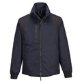 Deep Navy-Black - Front - Portwest Mens WX2 Stretch Jacket