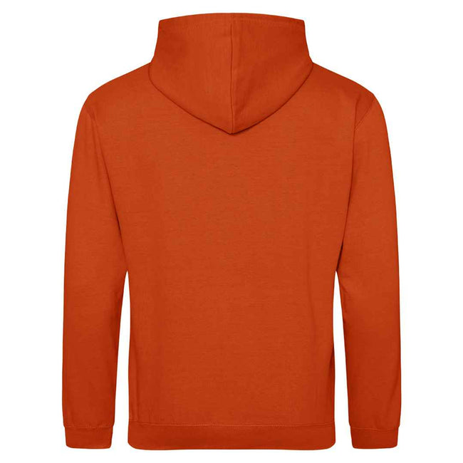Soft Red - Back - Awdis Mens College Hoodie