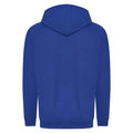 Bright Royal Blue - Back - Awdis Mens College Hoodie