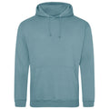 Seafoam - Front - Awdis Mens College Hoodie