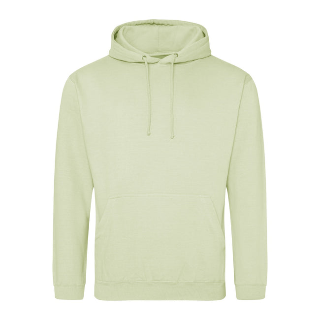 Pistachio - Front - Awdis Mens College Hoodie