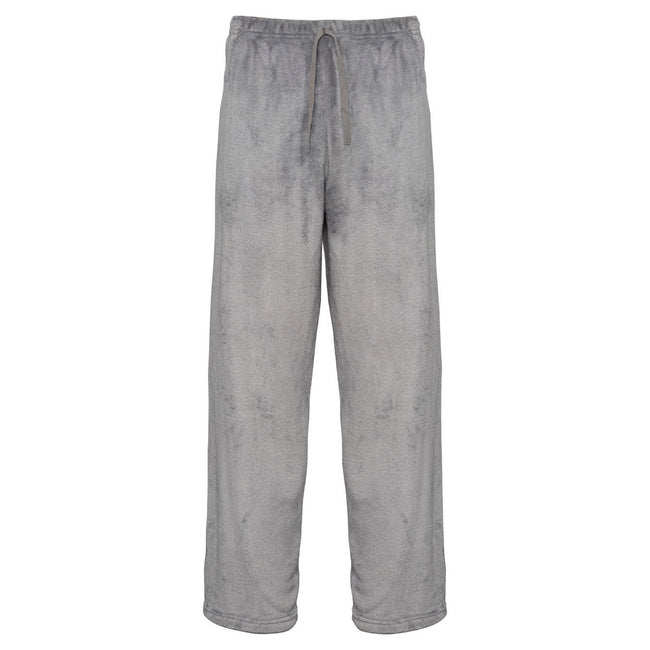 Grey - Front - Ribbon Unisex Adult Eskimo Style Fleece Lounge Pants
