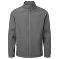 Dark Grey - Front - Premier Mens Windchecker Soft Shell Jacket