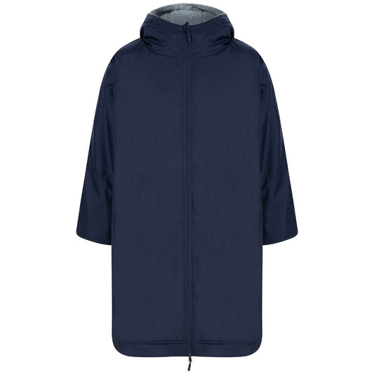 Navy - Front - Finden & Hales Childrens-Kids Raincoat