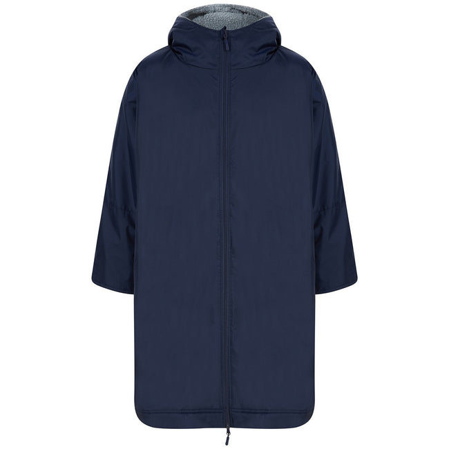 Navy - Front - Finden & Hales Childrens-Kids Raincoat