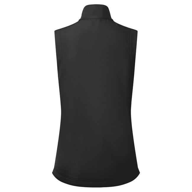 Black - Back - Premier Womens-Ladies Windchecker Recycled Printable Gilet