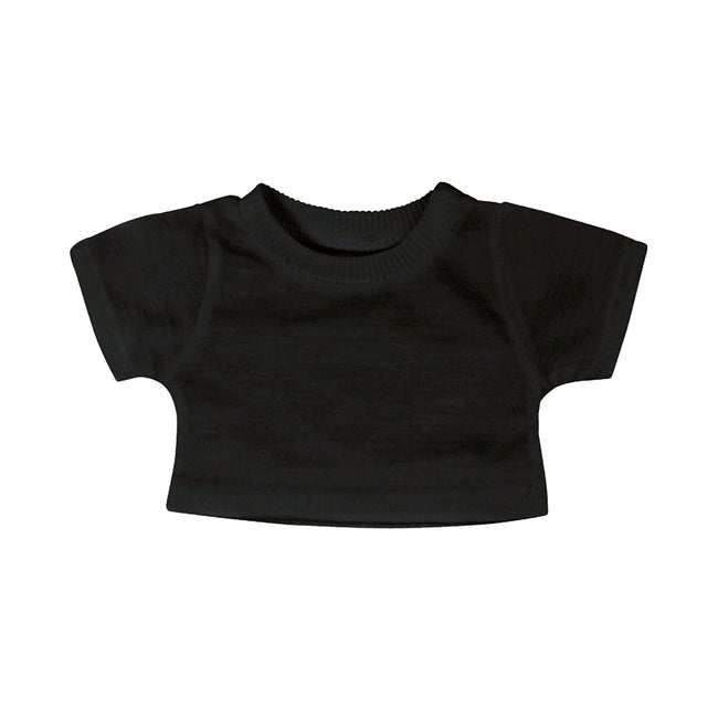 Black - Front - Mumbles Teddy Bear T-Shirt Accessory