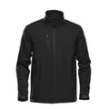 Black - Front - Stormtech Mens Cascades Soft Shell Jacket