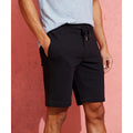 Black - Lifestyle - Wombat Mens Recycled Jersey Shorts