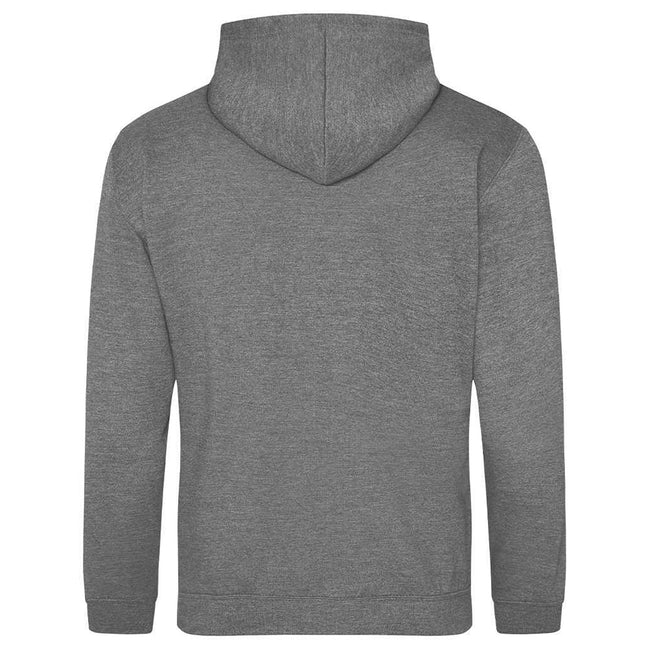 Graphite Heather - Back - Awdis Mens Hoodie
